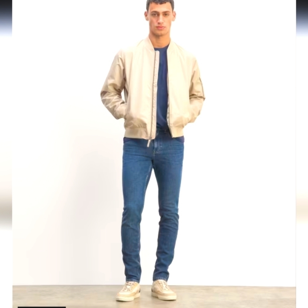 Everlane Mens Skinny Jeans Blue Wash 30 x 30